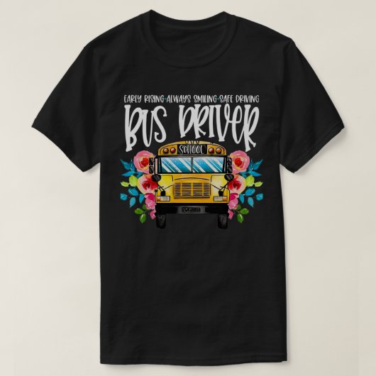 Shirt schoolbusbestuurder1 (Design voorkant)