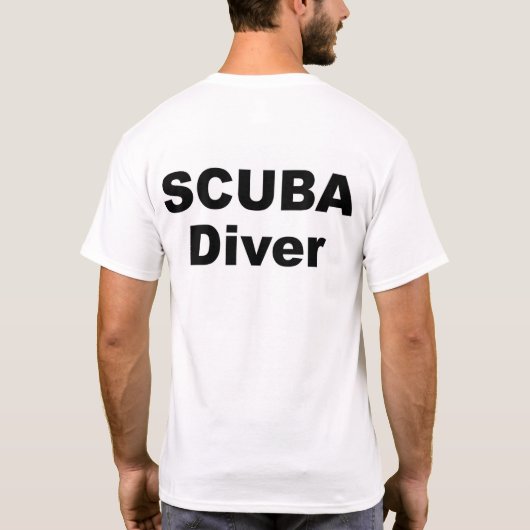 shirt "SCUBA Diver" (Achterkant)