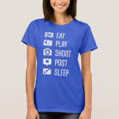 Shirt Sociale media Gamer vrouwen (Voorkant)