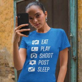 Shirt Sociale media Gamer vrouwen