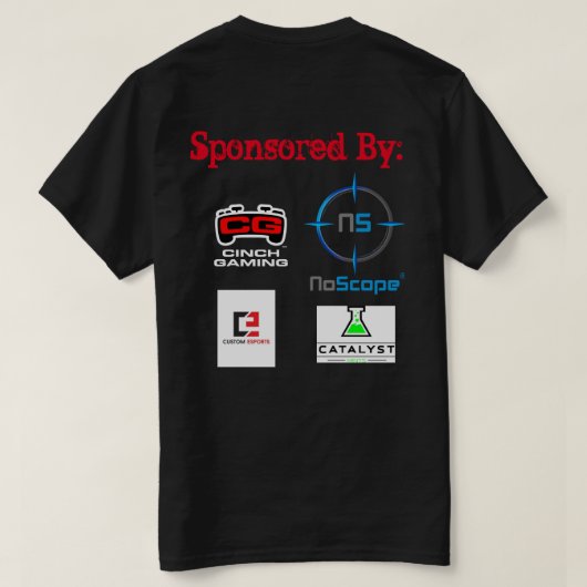 Shirt SportPro League met dempt grip (Design achterkant)