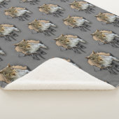Shirt Squirrel Sherpa Blanket Deken (3/4)