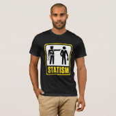 Shirt Statistische waarschuwing (Voorkant volledig)