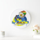 SHIRT Surdo Special K Samba Batucada Brasil Grote Klok (Huis)