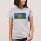 Shirt "SWAMP MONSTER" voor vrouwen (Voorkant)