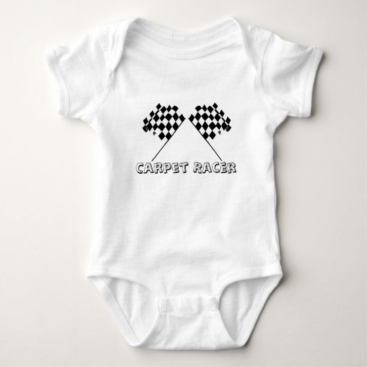 Shirt tapijt met racer (Voorkant)