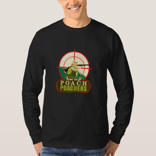 Shirt tegen jagen T ter bescherming van het wild (Voorkant)