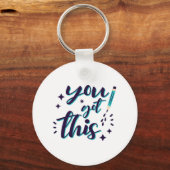 Shirt Test Dag Shirt Leraar Student Je hebt dit Sleutelhanger (Voorkant)