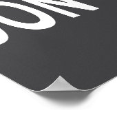 Shirt That Says Don't  Poster (Hoek)