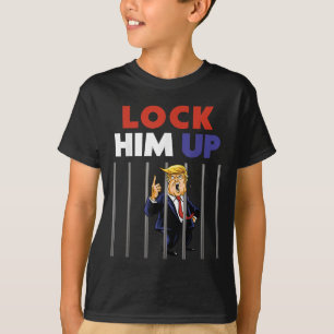 Shirt Trump in de gevangenis - Sluit hem op - Anti