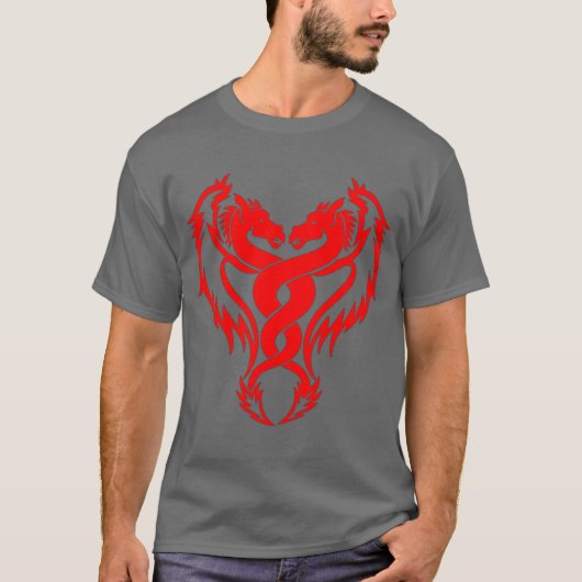 Shirt Twin Dragons (Voorkant)