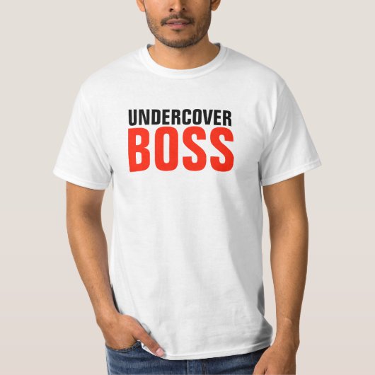 Shirt undercover baas (Voorkant)