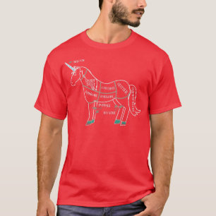 Shirt-unicornevlees T Shirt-Unicorns A T-shirt