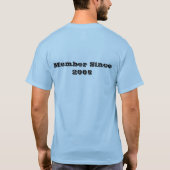 Shirt vaderdag: lid van de Best Pap Club (Achterkant)