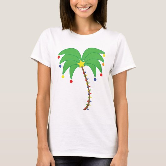Shirt Vakantiepalm (Voorkant)