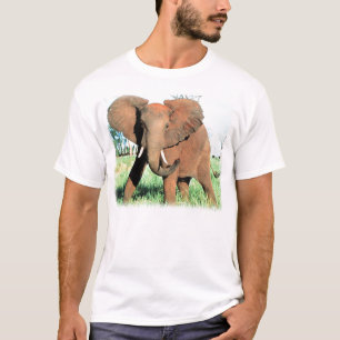 Shirt van Afrikaanse olifanten