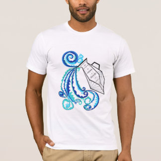 Shirt van Aquarius Zodiac Sign Mannen