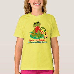 Shirt van Autism#6 Girls'-gebitte Bella Babydoll