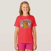 Shirt van Basketball mama (Voorkant volledig)