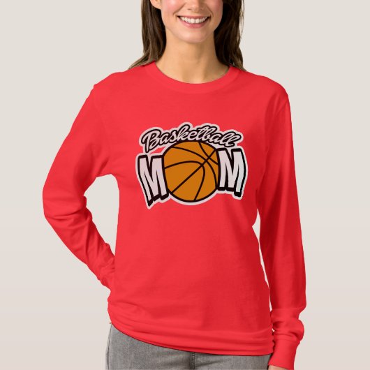 Shirt van Basketball mama (Voorkant)