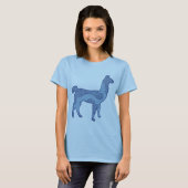 Shirt van Blue Llama (Voorkant volledig)