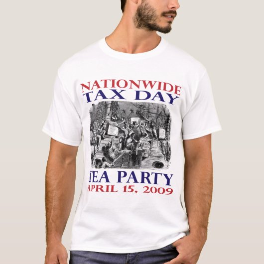 Shirt van Boston Tea Party - Mannen (Voorkant)