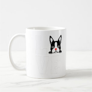 Shirt van Boston Terrier Ik hou van mijn T-shirt G Koffiemok