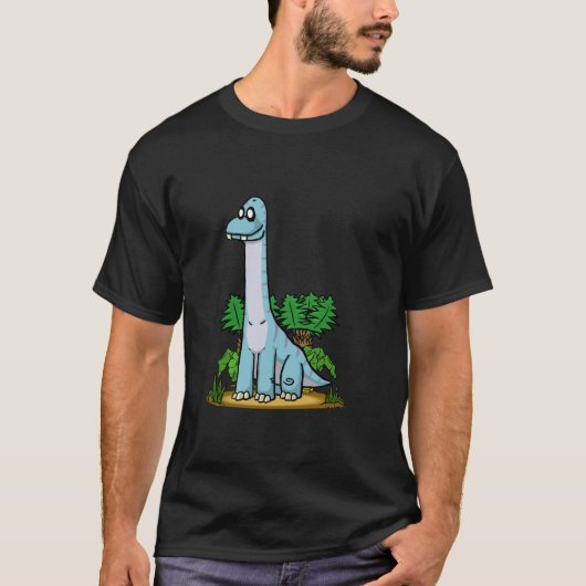 Shirt van Brachiosaurus (Voorkant)