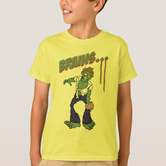Shirt van breinen (Voorkant)