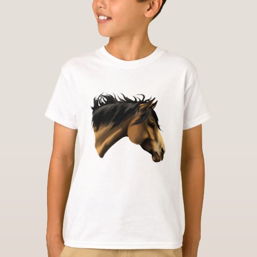 Shirt van Buckskin Horse Face (Voorkant)