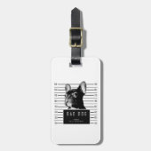 Shirt van Bulldog Mugshot Bagagelabel (Voorkant verticaal)