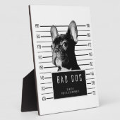 Shirt van Bulldog Mugshot Fotoplaat (Zijkant)