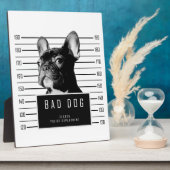 Shirt van Bulldog Mugshot Fotoplaat (Zijkant)