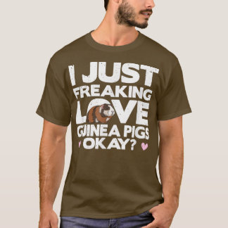 Shirt van cavia's, Freaking Love Guinee Pigs T-shi