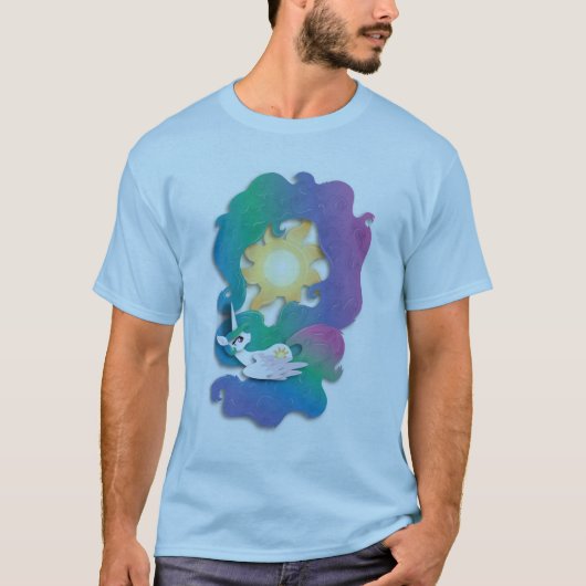 Shirt van Celestial Embrace-Mannen (Voorkant)