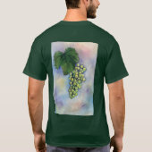 Shirt van Chardonnay Wine Grapes (Achterkant)