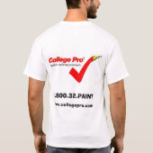 Shirt van College Pro-schilders (Achterkant)