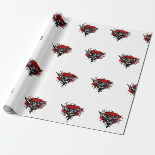 Shirt van Crows Night Polo Cadeaupapier (Uitgerold)