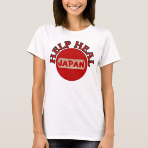 Shirt van de aardbeving in Japan en de tsunami