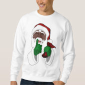 Shirt van de Afrikaanse kerstman Zwarte Sinterklet (Voorkant)