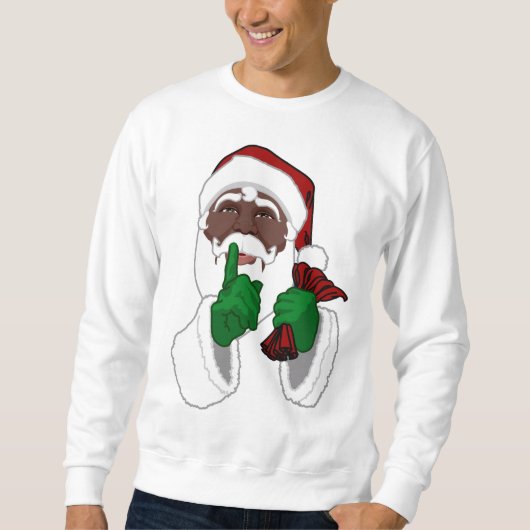 Shirt van de Afrikaanse kerstman Zwarte Sinterklet (Voorkant)