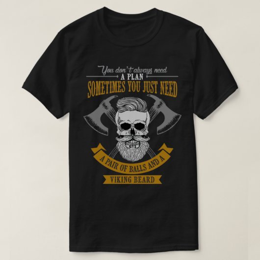 shirt van de baardvaders dag (Design voorkant)