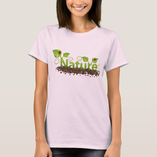 Shirt van de biologische Natuur voor Vrouwen (Voorkant)