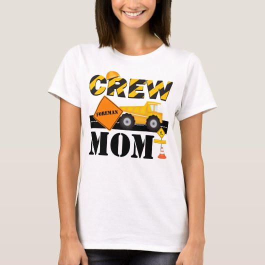 Shirt van de Bouw van het Familie van het Bemiddel (Voorkant)