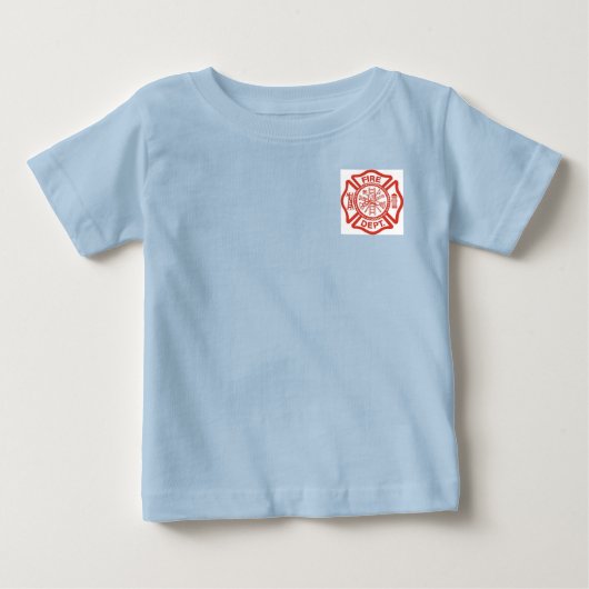 Shirt van de brandweer van Toddler (Voorkant)