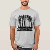 Shirt van de Breking van Nieuws Microfoon (Voorkant)