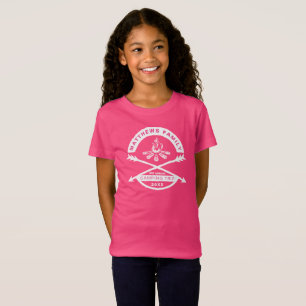 Shirt van de Camping Trip Reunion voor meisjes W