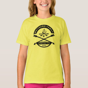 Shirt van de Camping Trip Reunion voor meisjes   Z