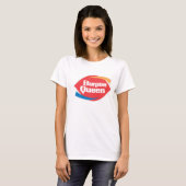 Shirt van de "damesburpee Queen" Fitness (Voorkant volledig)