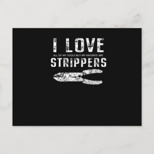 Shirt van de elektricien IBEW Union Dad T Shirt in Aankondigingskaart